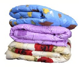 Одеяло холлофайбер (Зима) 400 гр.  детское 140*100