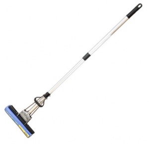 Швабра Экомоп PVA с роликовым отжимом, телескопическая ручка