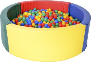 Сухой бассейн круглый (вмещает 2000 шариков)