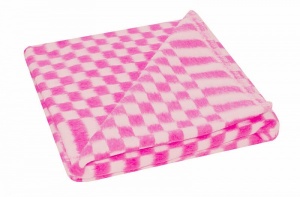 Одеяло байковое цветное в клетку ЕТ-6Д 