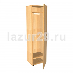 Шкаф узкий для одежды Л-305 Бук (дверь правая)