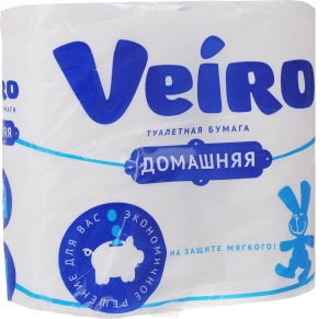 Бумага туалетная Linia Veiro 2-х сл. 4 рул/уп.